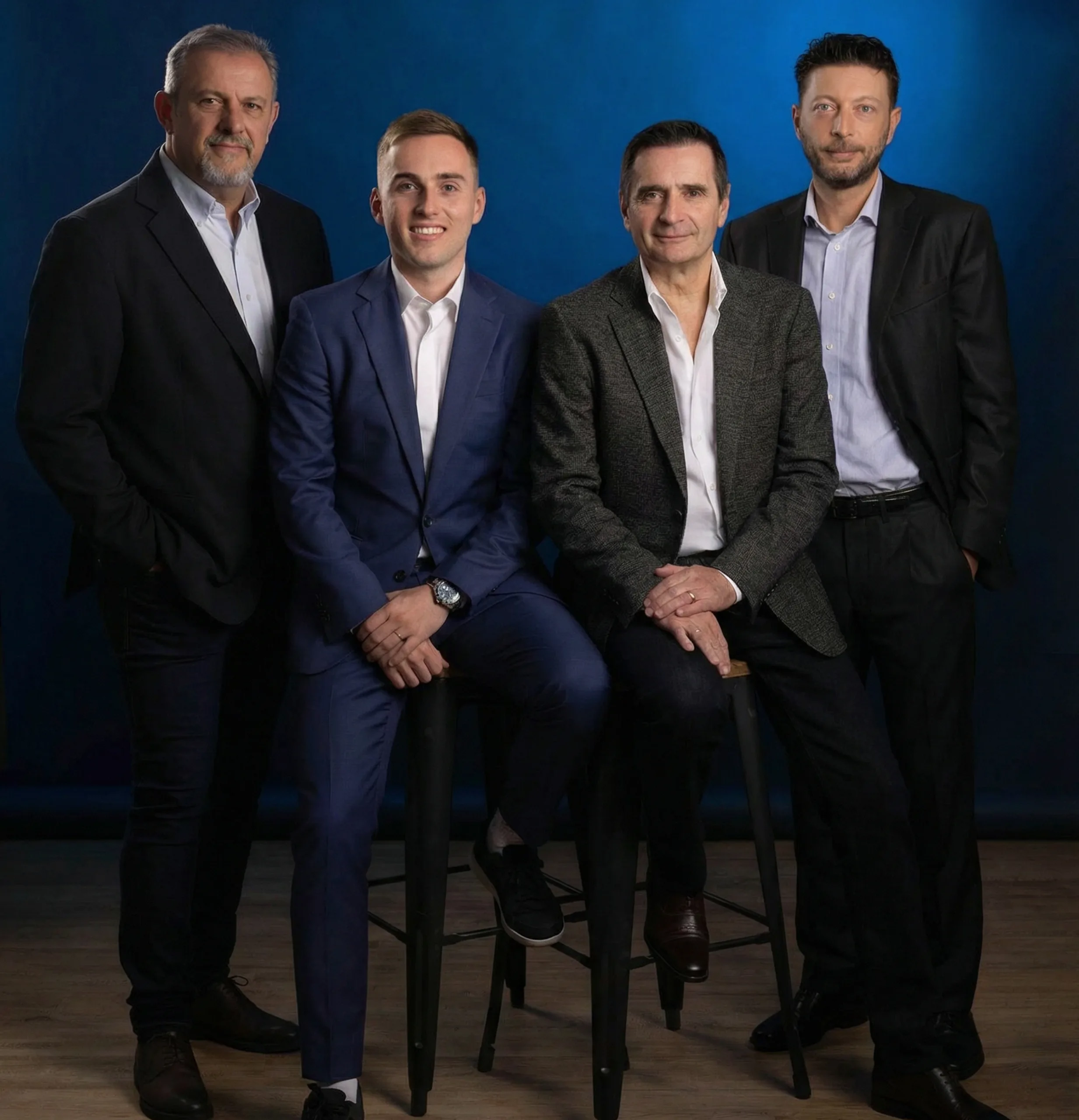 Team Winter Italia, ritratto di gruppo